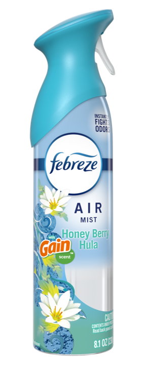 Febreze Air Mist Spray Gain Honey Berry Scent 8.1 oz