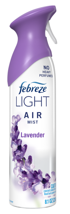 Febreze Air Mist Spray Light Lavender Scent 8.1 oz