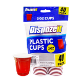 Dispozet Plastic Cup 2oz 40ct