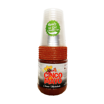 Cinco de Mayo Ready to go Michelada Mix 6pk cups/12 oz - 32 oz