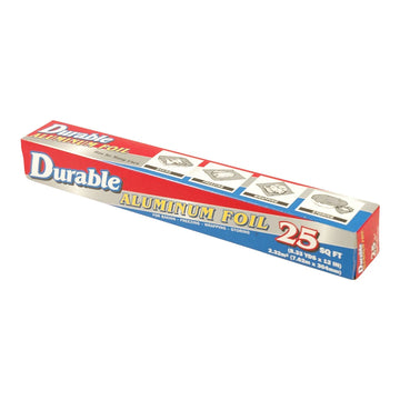 Durable Aluminum Foil 12" - 25 sq. ft