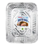 Durable Aluminum Pan 1/2 Deep 2ct - med
