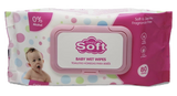 Simply Soft Baby Wipes Pink (Imported) - 80ct