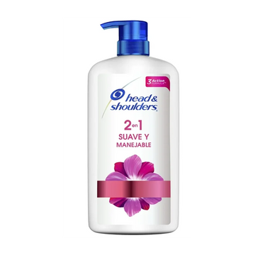 H&S  Shampoo  2 in1 Suave 1 L