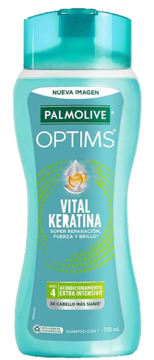 Palmolive Optims N4 Shampoo Acon Extra Intensivo 700 mL