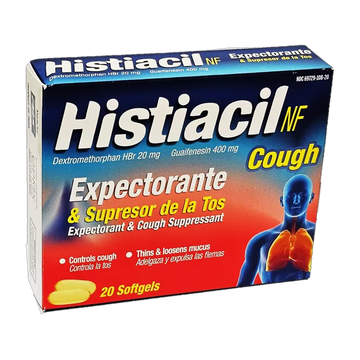 Histiacil Cough Softgels 20ct