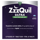 Zzzquil Ultra Nightime Sleep Aid 1 Ct - Case - 32 Units at MexMax the wholesale grocery supply