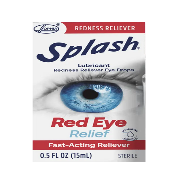 Splash Red Eye Relief Eye Drops - 0.5 oz Splash Red Eye Relief Eye Drops - 0.5 oz