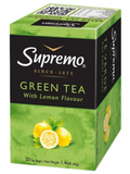 Supremo Green Tea with Lemon - 20 ct