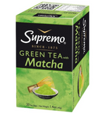 Supremo Green Tea with Matcha - 20 ct