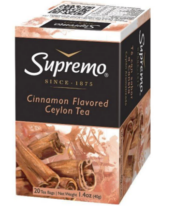 Supremo Apple Cinnamon Tea - 20 ct