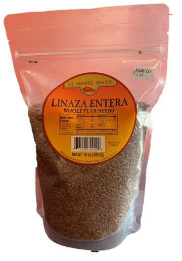 El Monte Linaza Entera (Whole Flax Seeds) - 16 oz