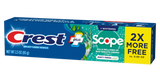 Crest Whitening Plus Scope Toothpaste Minty Fresh 2.3 oz