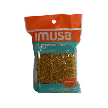 Imusa Sponge Multi-Purpose Fiber Gold (Peg) - lrg