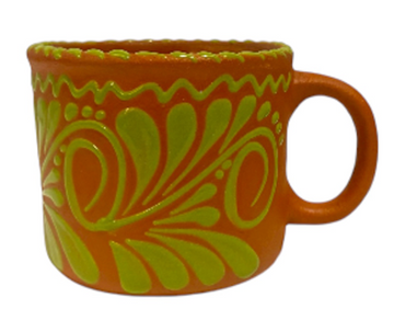 Taza Pocillo Engobe Asst. Colors - 14.3 oz