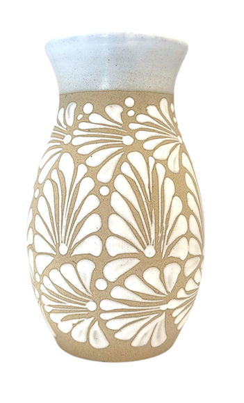 Florero Boliche Engobe Asst. Colors 5.75"