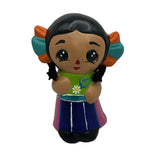 La Mexicana Piggy Bank/ Alcancia Monita Asst. Colors 10.5" x 8"