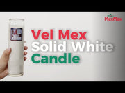 Solid White Candle tall