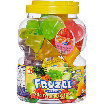 Fruzel Assorted Fruit Jelly 38 ct