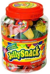 Jelly Snack Jar Asst. Flavors (52.8 Oz) 100ct - Case - 6 Units