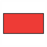 Monarch 1110 Label Flourescent Red Blank 17,000 pc strd - Case - 1 Units