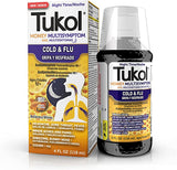 Tukol Honey Night Time Cold&flu 4 oz - Case - 3 Units