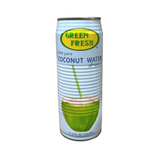 Green Fresh 100% Coconut Water 17.5 oz - Case - 24 Units
