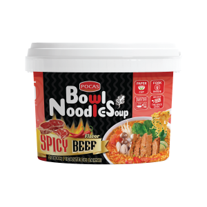 Pocas Bowl Spicy Beef Noodles Soup 3.17 oz