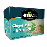 Herbacil Green & Ginger Tea - Case - 6 Units