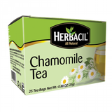Herbacil Chamomile Tea 25 ct - Case - 6 Units