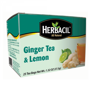 Herbacil Ginger & Lemon Tea / Jengibre & Limon 25 ct