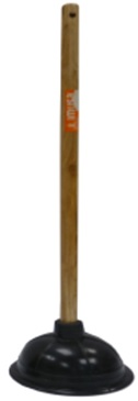 Wholesale Imusa Plunger Heavy Duty with Wood Handle. Mexmax INC Mexican Groceries.